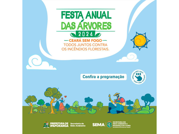 Prefeitura de Ipaporanga promove mais uma edição da Festa Anual das Árvores