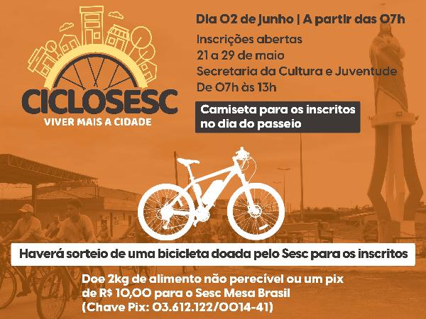 Inscrições para o CicloSesc 2024 estão abertas